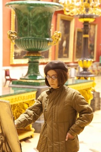 Self-portrait for Hermitage